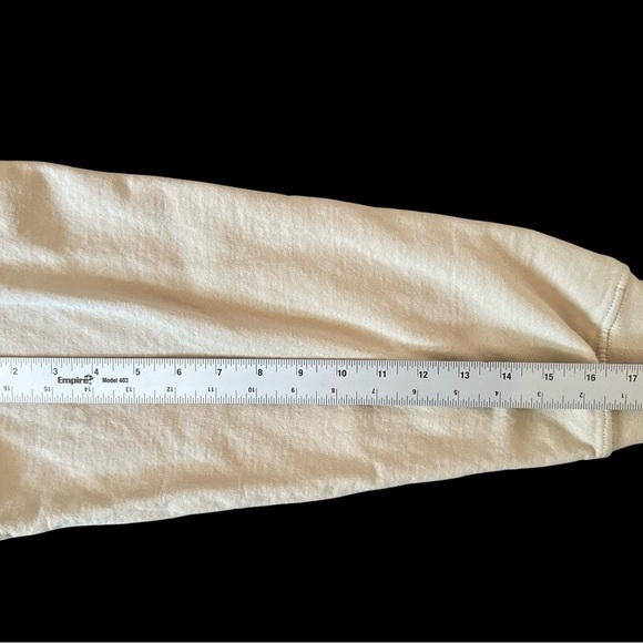 Beige Christmas Sweatshirt 2XL - Picture 6 of 6